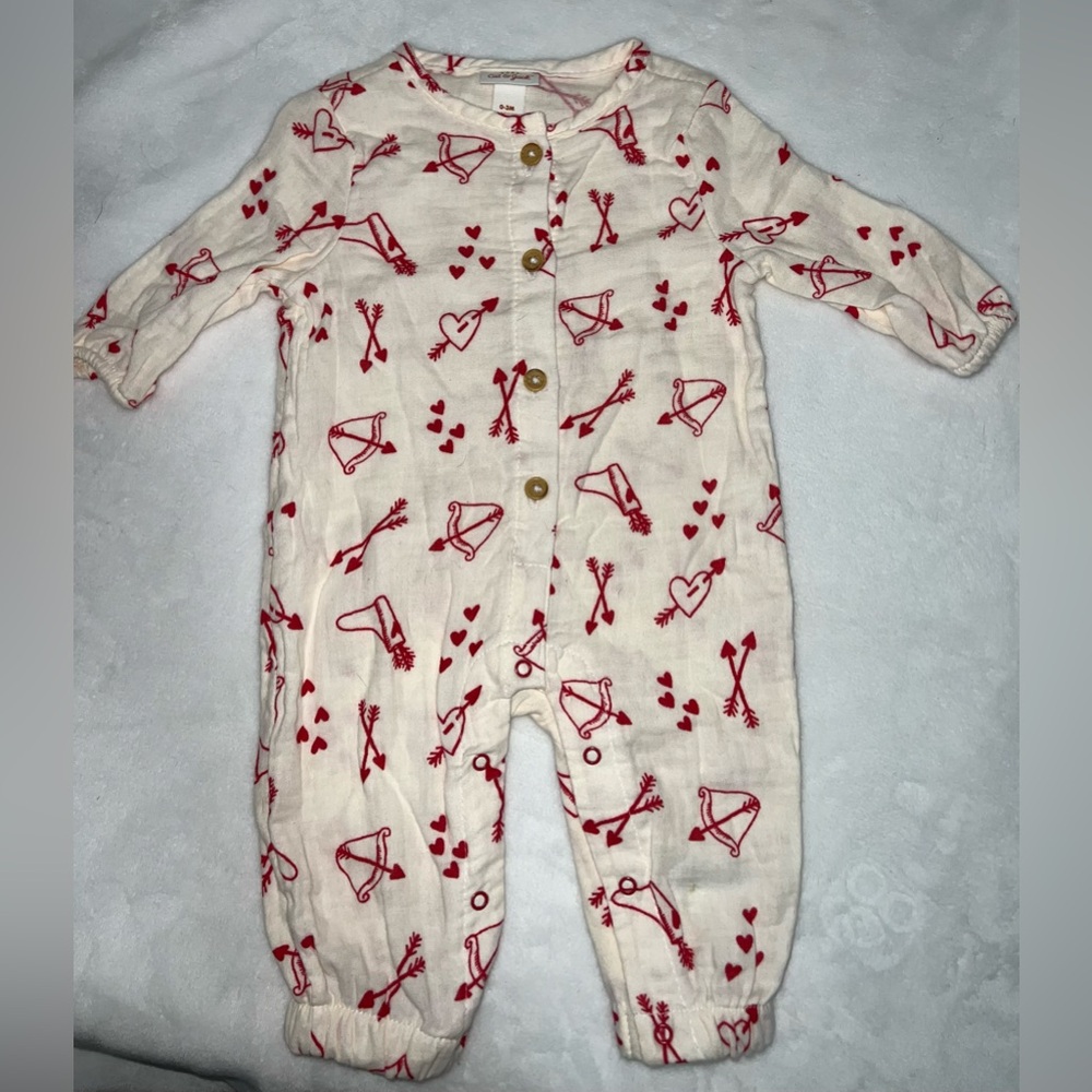 Baby Valentine Romper
